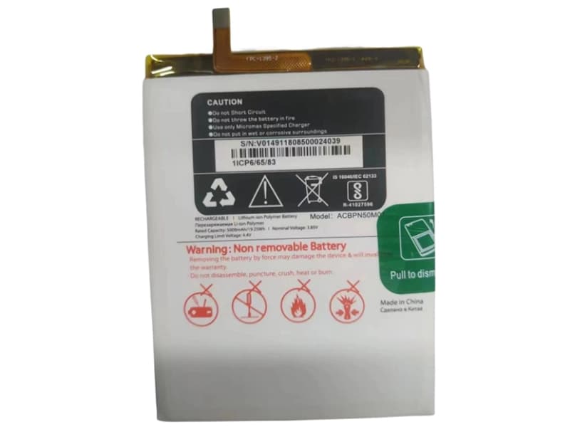 battery ACBPN50M01 micromax battery ACBPN50M01