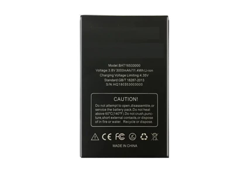 battery BAT16533000 doogee battery BAT16533000