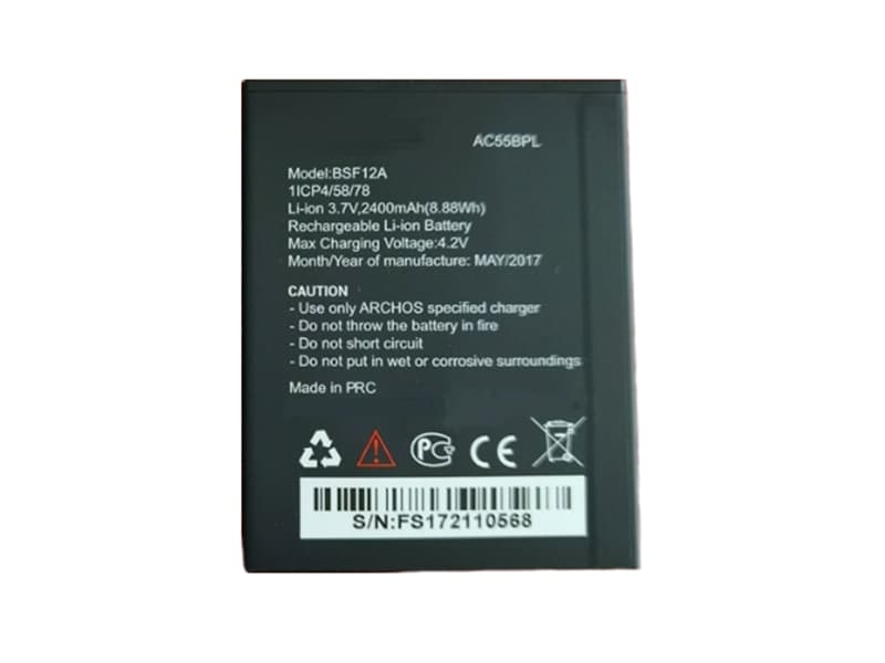 battery BSF12A archos battery BSF12A