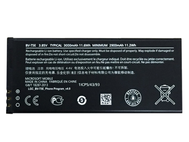 Microsoft BV-T5E battery