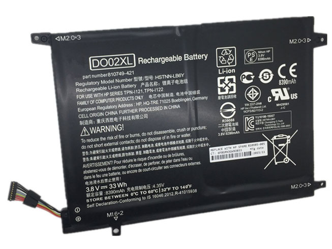 HP DO02XL battery