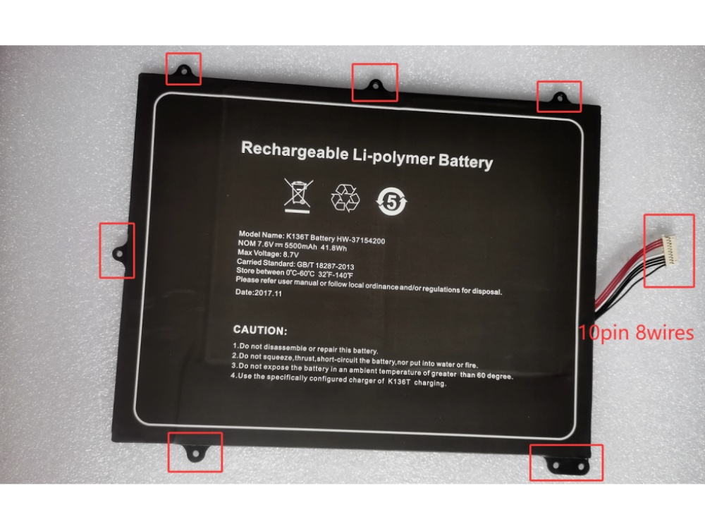 battery K136T trekstor battery K136T