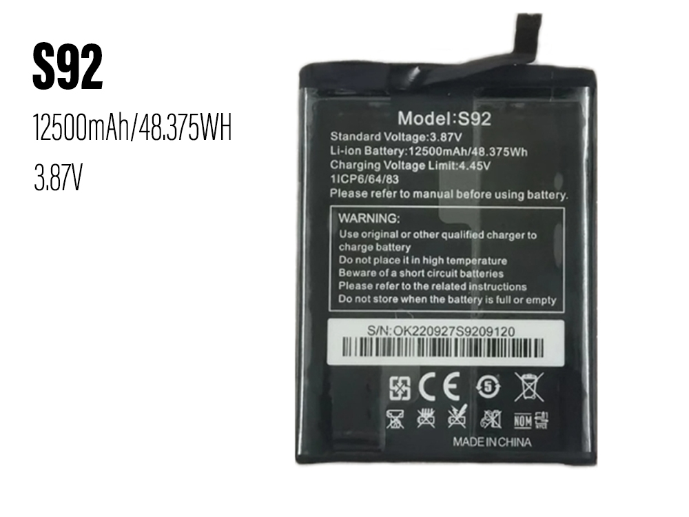 oukitel battery S92