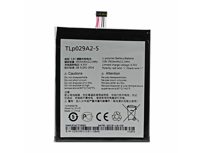 Alcatel TLP029A2-S battery