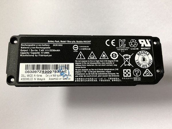Bose 63287 battery