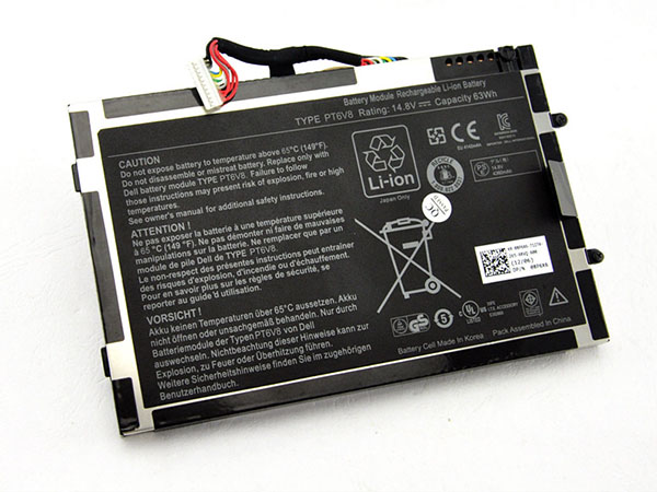 Dell PT6V8 battery