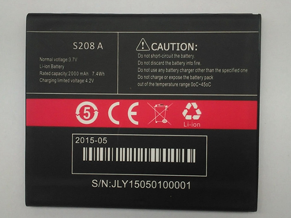 CUBOT S208A battery